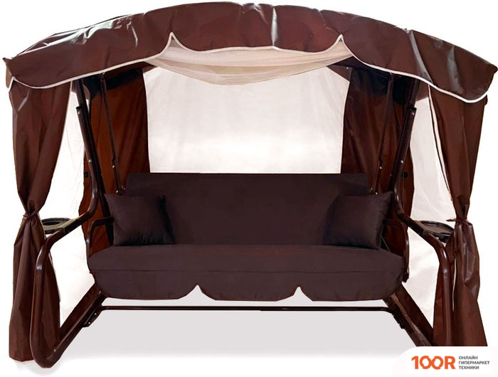 Садовые качели LetoLux ТОРОНТО (БОРДО) (374934)