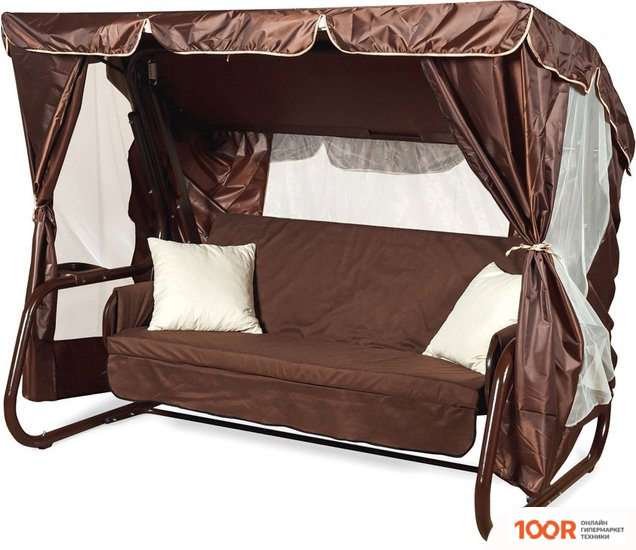 Садовые качели LetoLux ТОРНАДО PREMIUM (ШОКОЛАД) (374933)
