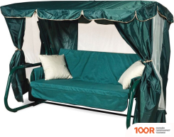 Садовые качели LetoLux ТОРНАДО PREMIUM (ЗЕЛЕНЫЙ) (374932)