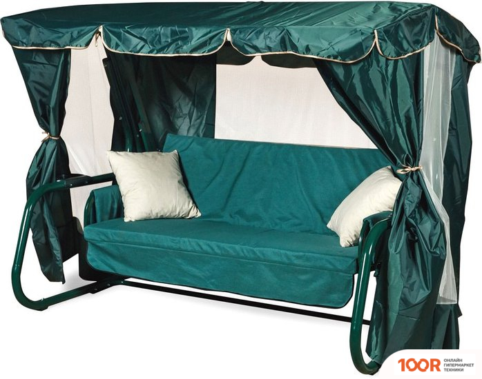 Садовые качели LetoLux ТОРНАДО PREMIUM (ЗЕЛЕНЫЙ) (374932)
