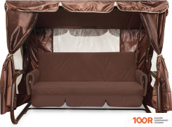 Садовые качели LetoLux ТОРНАДО LUX (ШОКОЛАДНЫЙ) (374930)