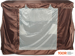 Садовые качели LetoLux ТОРНАДО LUX (ШОКОЛАД/БЕЖЕВЫЙ) (374929)