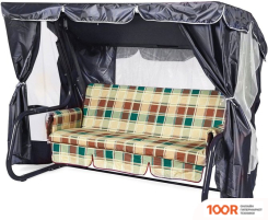 Садовые качели LetoLux ТОРНАДО LUX (ГРАФИТ) (374926)