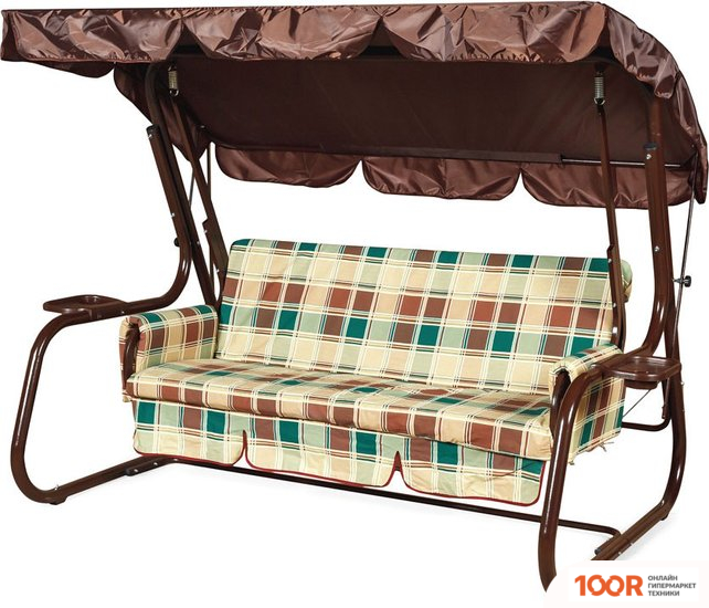 Садовые качели LetoLux ТОРНАДО (ШОКОЛАД) (374925)