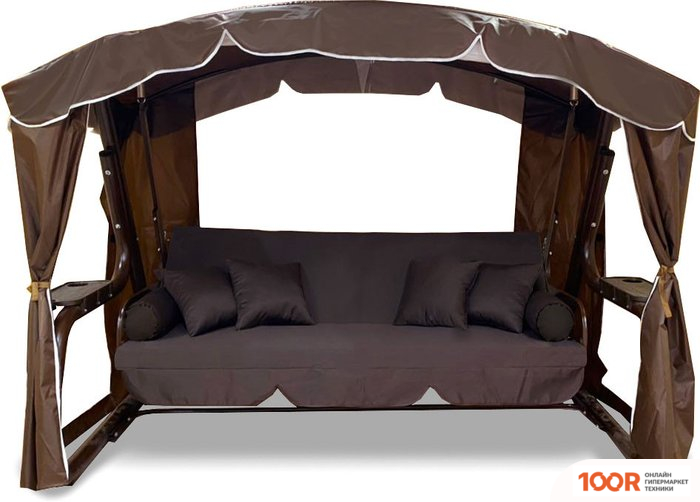 Садовые качели LetoLux СИНГАПУР (ШОКОЛАД) (374922)