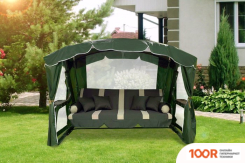 Садовые качели LetoLux СИНГАПУР (ЗЕЛЕНЫЙ) (374920)