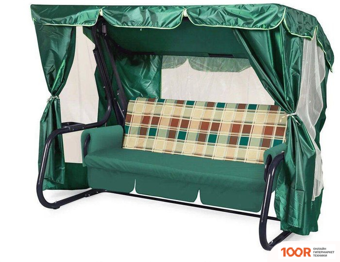 Садовые качели LetoLux НИРВАНА 76 CLASSIC (ЗЕЛЕНЫЙ) (374910)