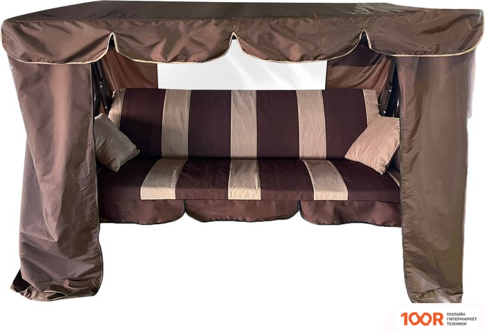 Садовые качели LetoLux КАПРИ (ШОКОЛАД) (374907)