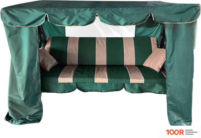 Садовые качели LetoLux КАПРИ (ЗЕЛЕНЫЙ) (374906)