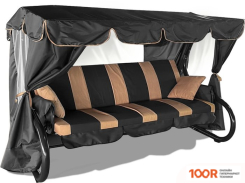 Садовые качели LetoLux КАПРИ (ГРАФИТ) (374905)