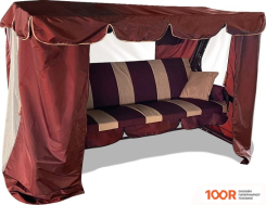 Садовые качели LetoLux КАПРИ (БОРДОВЫЙ) (374904)