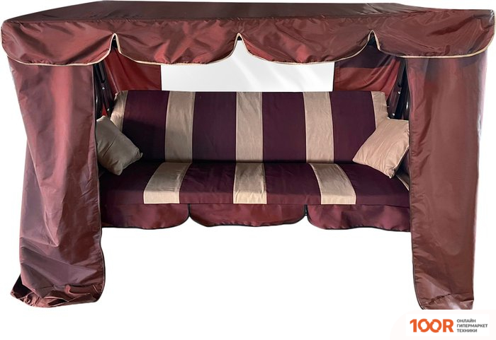 Садовые качели LetoLux КАПРИ (БОРДОВЫЙ) (374904)