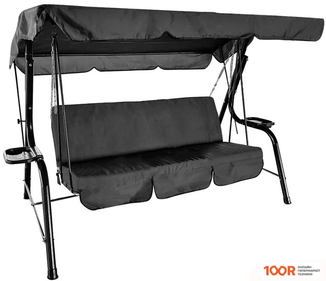 Садовые качели LetoLux ГАВАНА (ГРАФИТ) (374901)