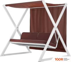 Садовые качели byRoom САКУРА 005 (БЕЛЫЙ/ШОКОЛАДНЫЙ) (374893)