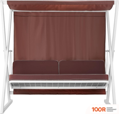 Садовые качели byRoom САКУРА 005 (БЕЛЫЙ/ШОКОЛАДНЫЙ) (374893)