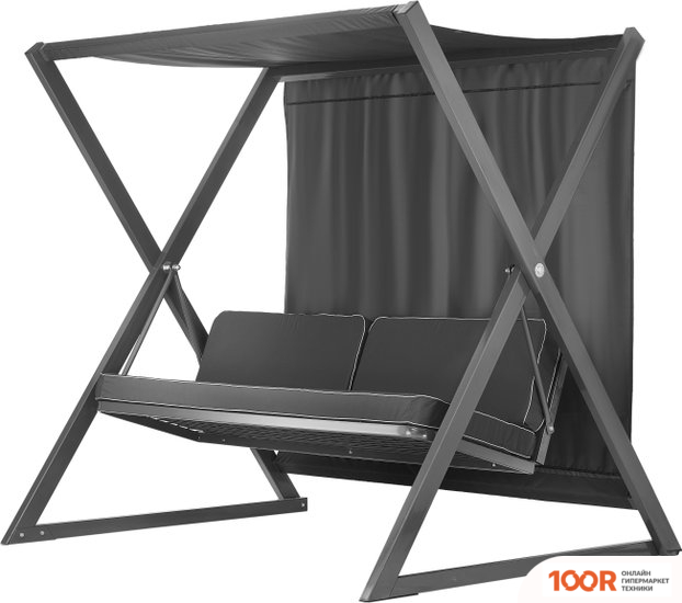 Садовые качели byRoom САКУРА 003 (ГРАФИТ/ТЕМНО-СЕРЫЙ) (374891)