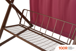 Садовые качели byRoom САКУРА 002 (ШОКОЛАДНЫЙ/БОРДОВЫЙ) (374890)