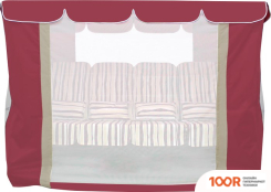 Садовые качели Arno-Werk ЭЛИТ ЛЮКС+ 2016-КД-41/Л+ (БОРДО) (374885)