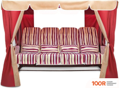 Садовые качели Arno-Werk ЭЛИТ ЛЮКС ПЛЮС (БОРДО) (374884)