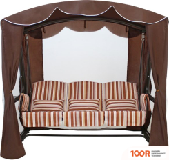 Садовые качели Arno-Werk ЭЛИТ ЛЮКС 2016-КД-41/Л (ШОКОЛАДНЫЙ) (374883)
