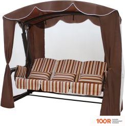 Садовые качели Arno-Werk ЭЛИТ ЛЮКС 2016-КД-41/Л (ШОКОЛАДНЫЙ) (374883)
