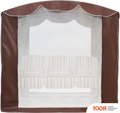 Садовые качели Arno-Werk ЭЛИТ ЛЮКС 2016-КД-41/Л (ШОКОЛАДНЫЙ) (374883)