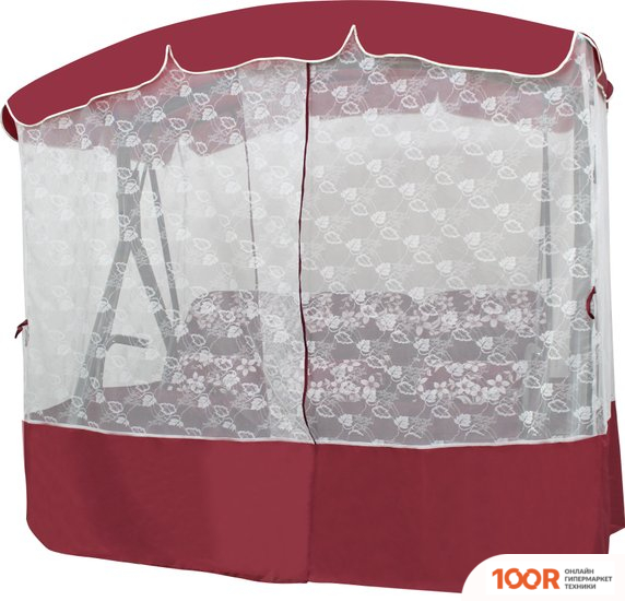 Садовые качели Arno-Werk ЭЛЕГАНТ ПРЕМИУМ СО СТОЛИКОМ 2016-КД-45/П (БОРДОВЫЙ) (374881)