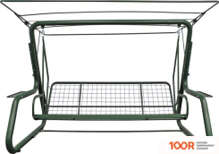 Садовые качели Arno-Werk ЭДЕМ ПРЕМИУМ 76 2017-КД-59/П (ЗЕЛЕНЫЙ/БЕЖЕВЫЙ) (374879)