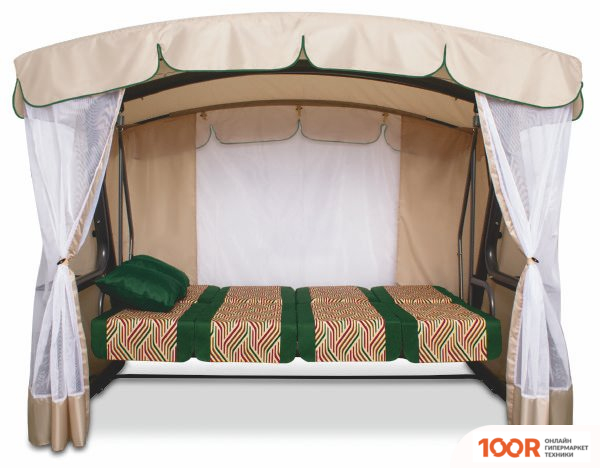 Садовые качели Arno-Werk ЭДЕМ ПРЕМИУМ 76 2017-КД-59/П (ЗЕЛЕНЫЙ) (374878)