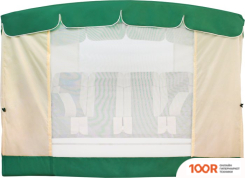 Садовые качели Arno-Werk ЭДЕМ ЛЮКС 76 2017-КД-59/Л (ЗЕЛЕНЫЙ/ЗЕЛЕНЫЙ КАРКАС) (374874)