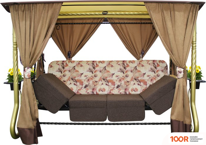 Садовые качели Arno-Werk УСАДЬБА 2020-КД-4 (ЗОЛОТОЙ) (374868)