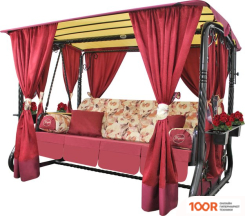 Садовые качели Arno-Werk УСАДЬБА 2020-КД-4 (БОРДО) (374867)