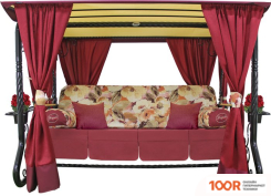 Садовые качели Arno-Werk УСАДЬБА 2020-КД-4 (БОРДО) (374867)