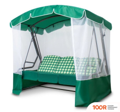 Садовые качели Arno-Werk РАНДЕВУ ПРЕМИУМ 2016-КД-43/П (ЗЕЛЕНЫЙ) (374862)