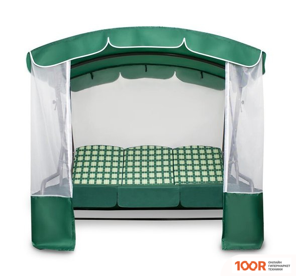 Садовые качели Arno-Werk РАНДЕВУ ПРЕМИУМ 2016-КД-43/П (ЗЕЛЕНЫЙ) (374862)