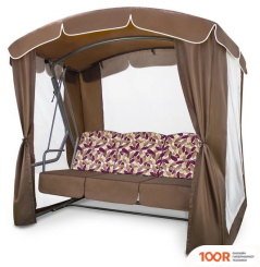 Садовые качели Arno-Werk РАНДЕВУ ЛЮКС 2016-КД-43/Л (ШОКОЛАДНЫЙ) (374860)