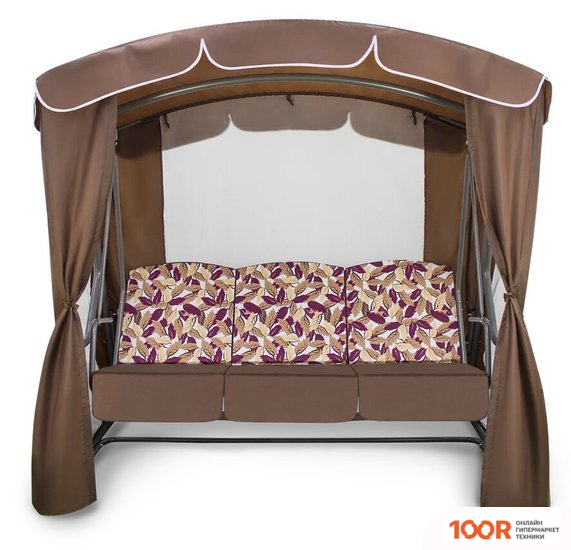 Садовые качели Arno-Werk РАНДЕВУ ЛЮКС 2016-КД-43/Л (ШОКОЛАДНЫЙ) (374860)