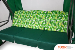 Садовые качели Arno-Werk РАНДЕВУ ЛЮКС 2016-КД-43/Л (ЗЕЛЕНЫЙ) (374859)