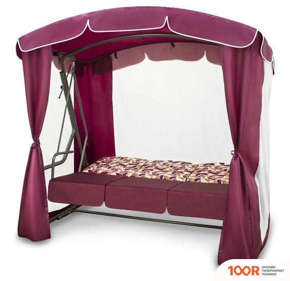 Садовые качели Arno-Werk РАНДЕВУ ЛЮКС 2016-КД-43/Л (БОРДОВЫЙ) (374858)
