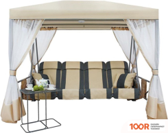 Садовые качели Arno-Werk ПРЕМИУМ 2017-БС-61 (БЕЖЕВЫЙ) (374857)