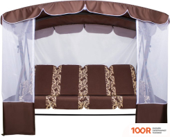 Садовые качели Arno-Werk ОАЗИС ПРЕМИУМ+ 2016-КД-40/П+ (ШОКОЛАДНЫЙ) (374855)