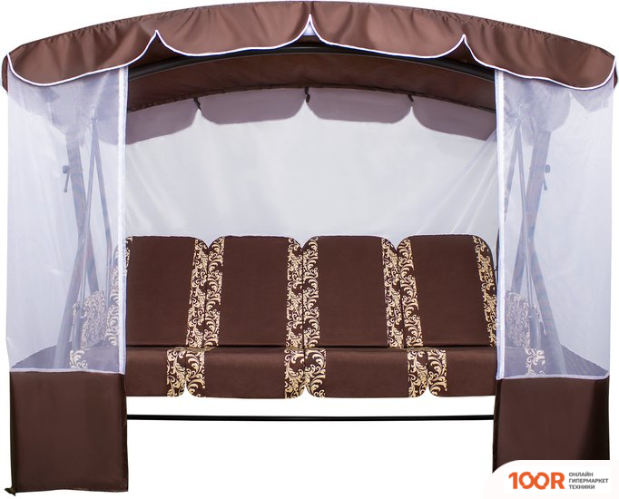 Садовые качели Arno-Werk ОАЗИС ПРЕМИУМ+ 2016-КД-40/П+ (ШОКОЛАДНЫЙ) (374855)