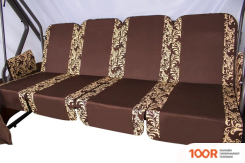 Садовые качели Arno-Werk ОАЗИС ПРЕМИУМ+ 2016-КД-40/П+ (ШОКОЛАДНЫЙ) (374855)