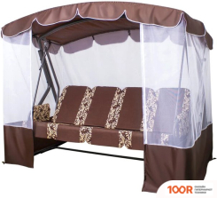 Садовые качели Arno-Werk ОАЗИС ПРЕМИУМ+ 2016-КД-40/П+ (ШОКОЛАДНЫЙ) (374855)