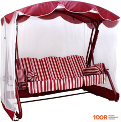 Садовые качели Arno-Werk ОАЗИС ПРЕМИУМ+ 2016-КД-40/П+ (БОРДО) (374853)