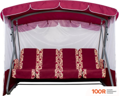 Садовые качели Arno-Werk ОАЗИС ПРЕМИУМ+ 2016-КД-40/П+ (БОРДО) (374853)