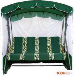 Садовые качели Arno-Werk ОАЗИС ПРЕМИУМ ПЛЮС 2016-КД- 40/П+ЗЕЛ (ЗЕЛЕНЫЙ) (374851)