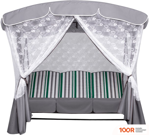 Садовые качели Arno-Werk ОАЗИС ПРЕМИУМ 2016-КД-40/П (СЕРЫЙ) (374848)