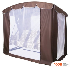 Садовые качели Arno-Werk ОАЗИС ЛЮКС ПЛЮС 2016-КД-40/Л+ (ШОКОЛАДНЫЙ) (374846)