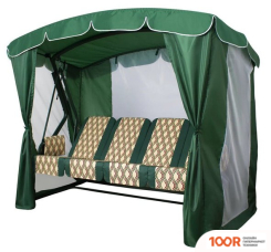 Садовые качели Arno-Werk ОАЗИС ЛЮКС ПЛЮС 2016-КД-40/Л+ (ЗЕЛЕНЫЙ) (374845)